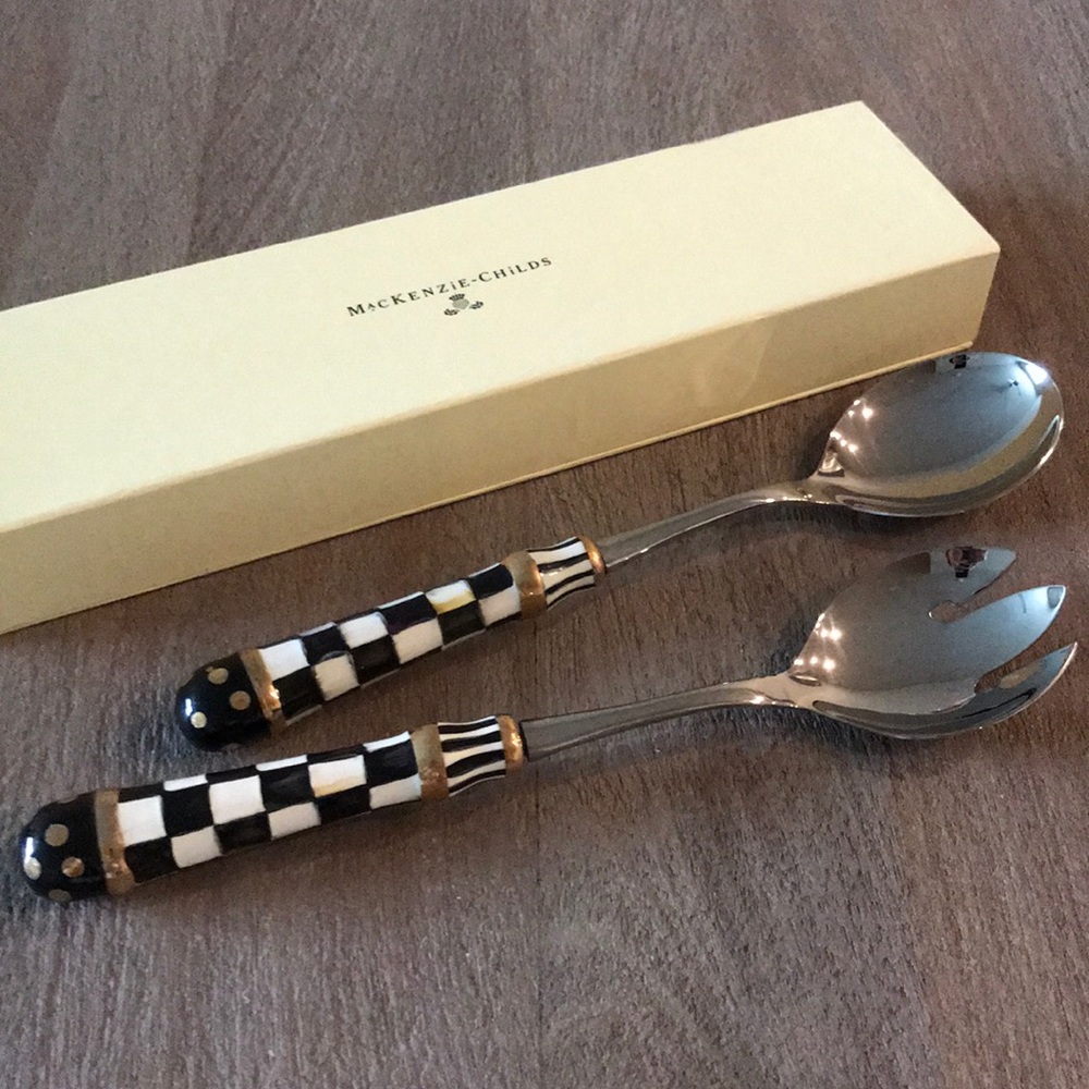 MacKenzie Childs Casserole Spoon set